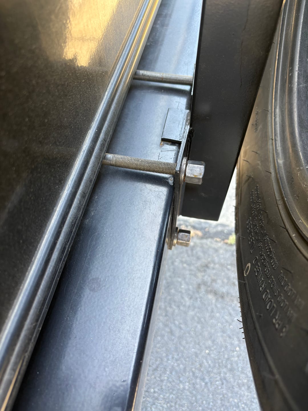 Customer photo review of 7/16 Inch Diameter U-Bolts - Square