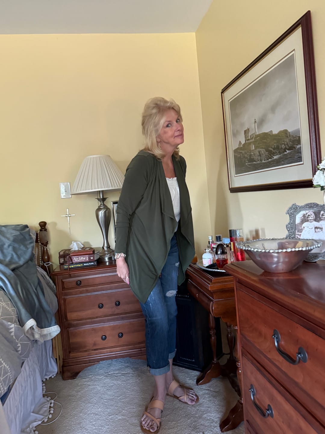 Customer photo review of Brigitte Brianna Voyage Cardigan