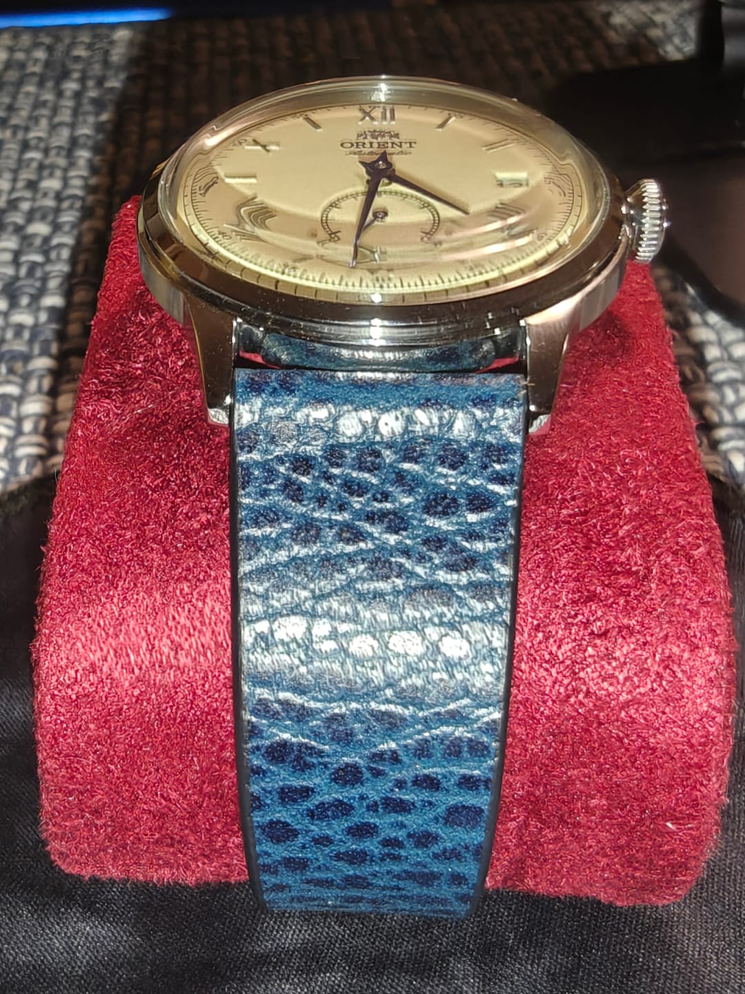 Customer photo review of Bureau Blue Pebbled
