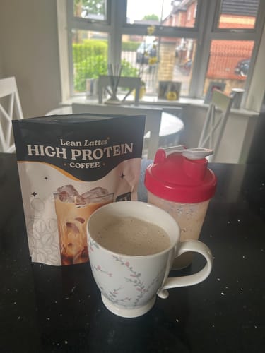 Customer photo review of High-Protein Lean Coffee 🤩