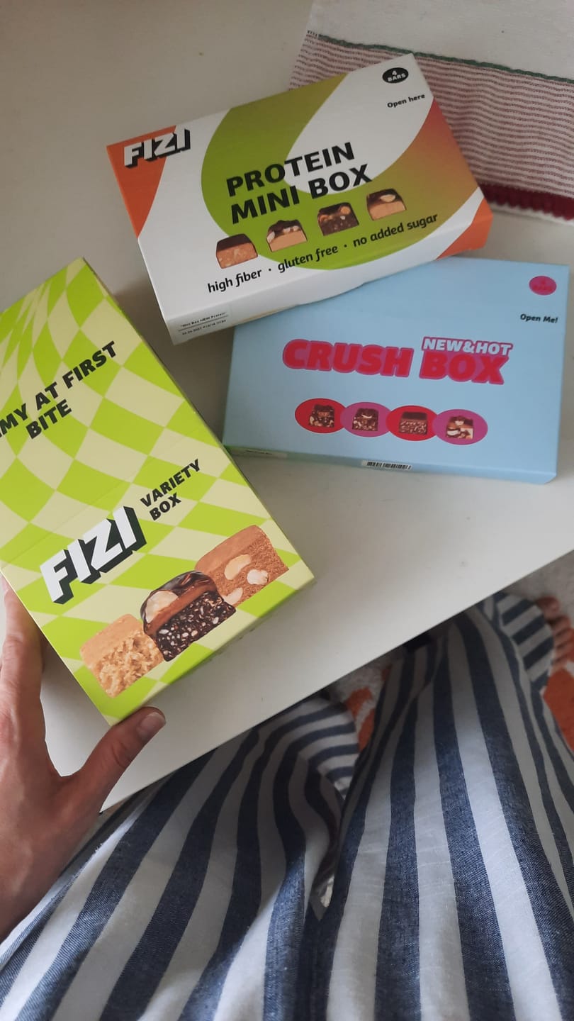 Customer photo review of Mini box Protein x4 шт.
