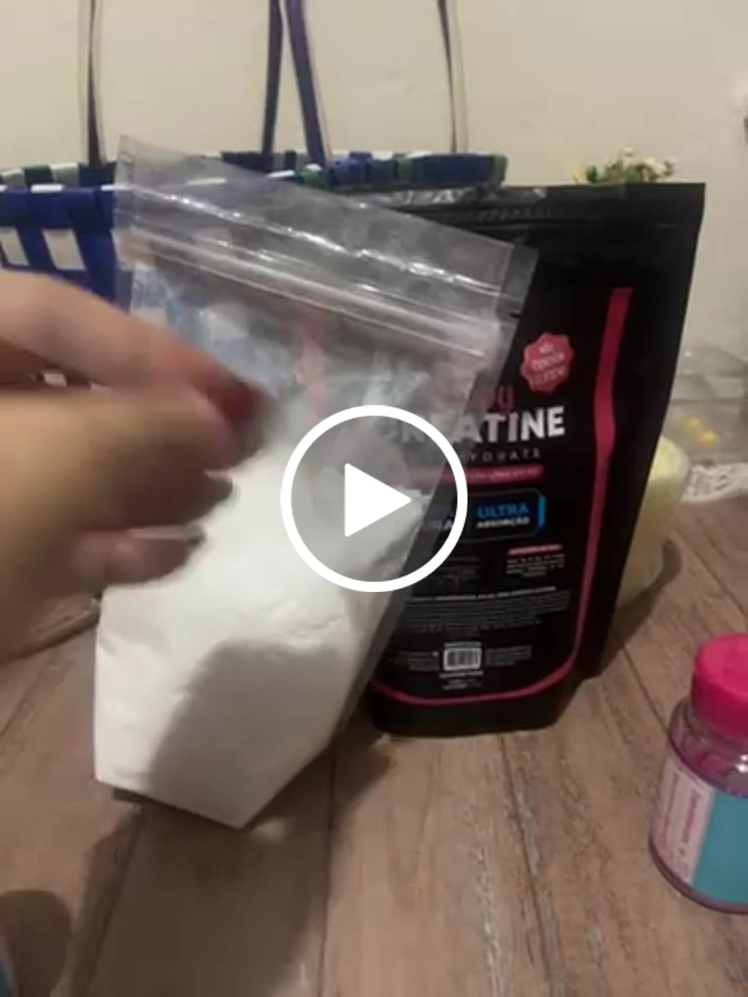 Customer video review of Creatina Monohidratada 100% Pura 300g - Happy Creatine