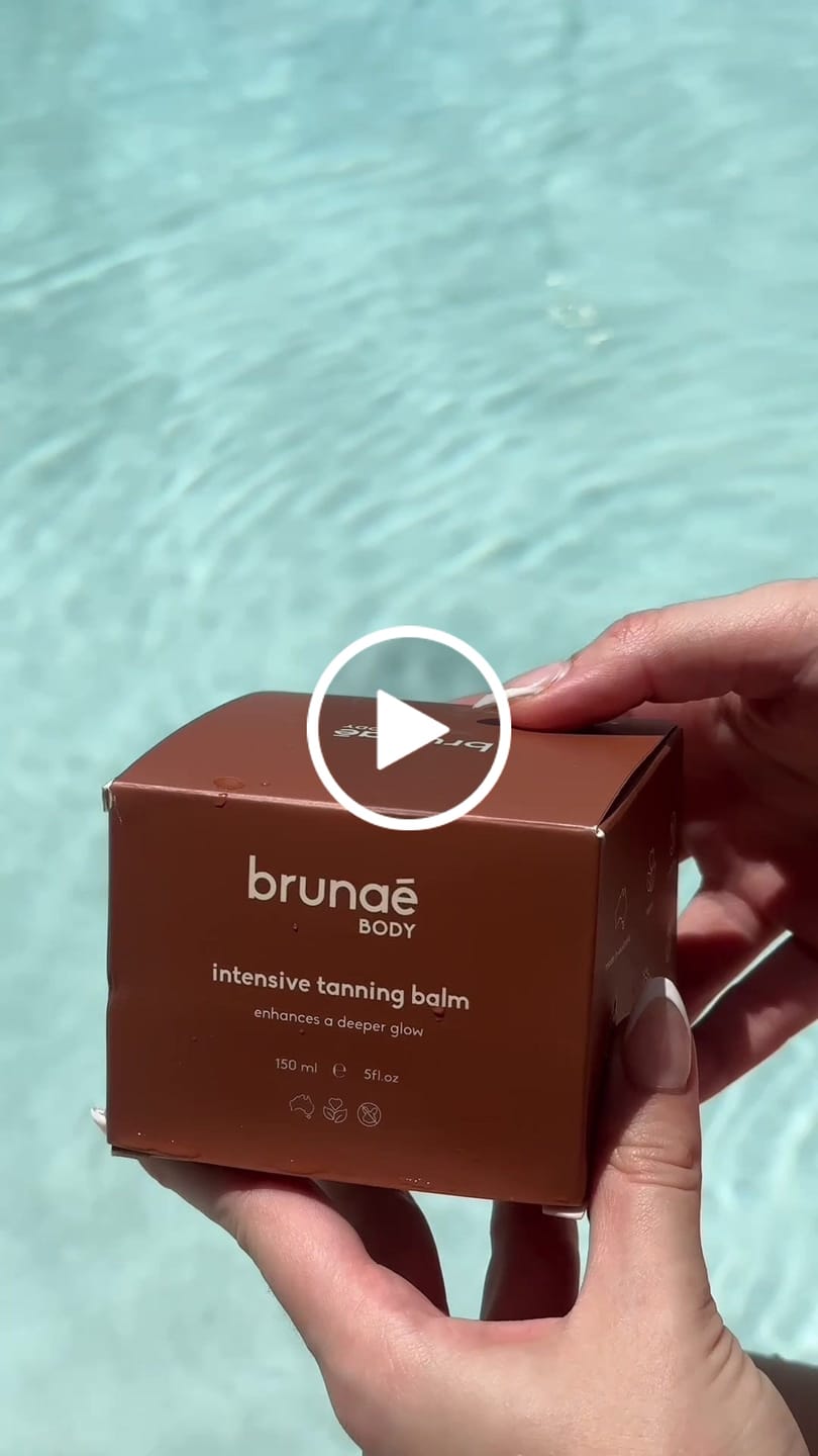 Customer video review of Intensive Tanning Balm