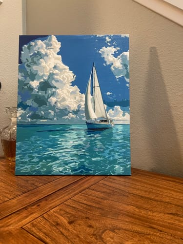 Customer photo review of Sailing Clouds