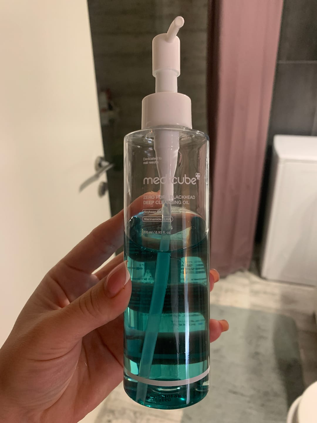 Customer photo review of Medicube Zero Pore Blackhead Deep ulje za čišćenje lica