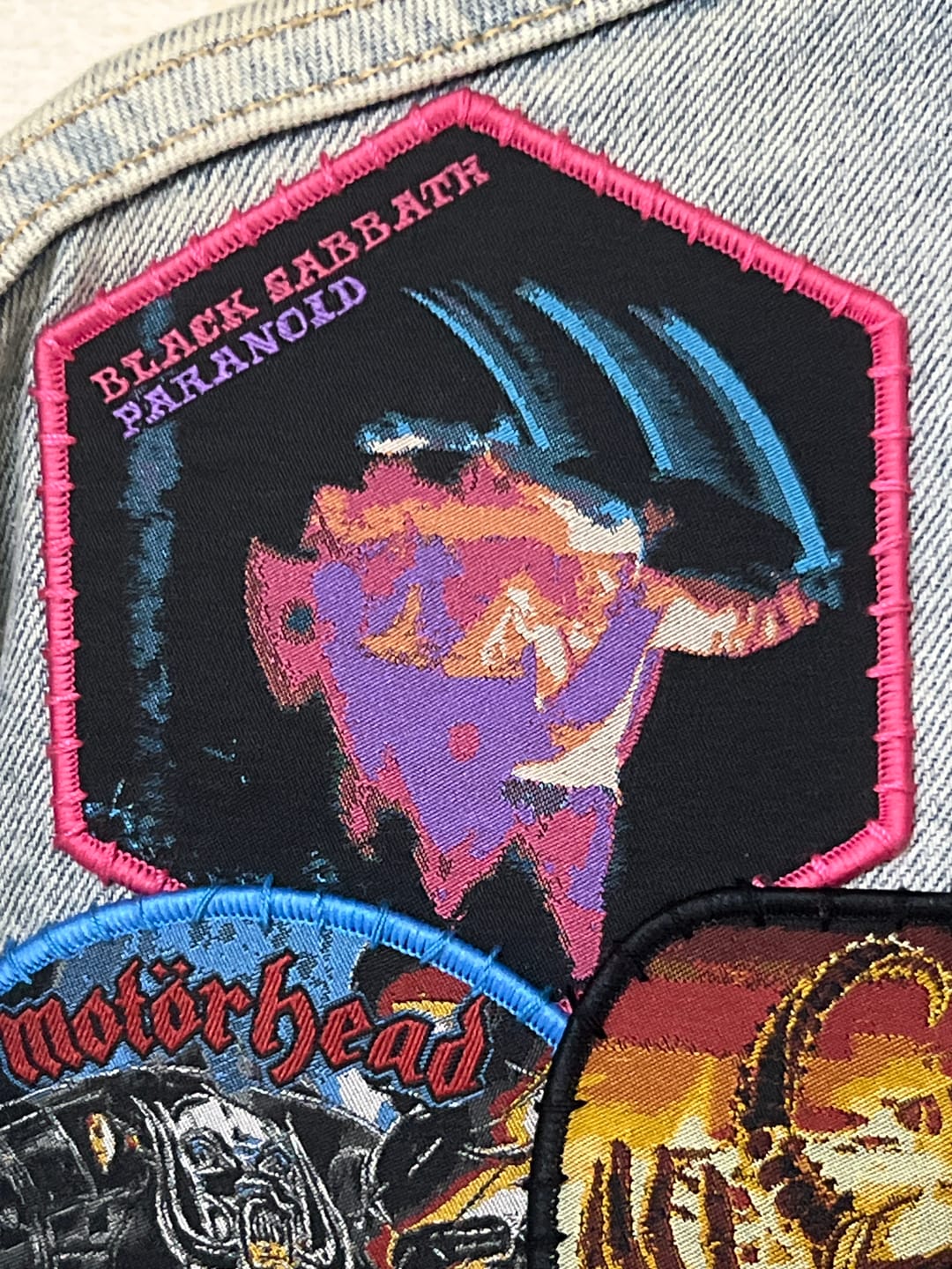 Customer photo review of Black Sabbath - Paranoid - Patch