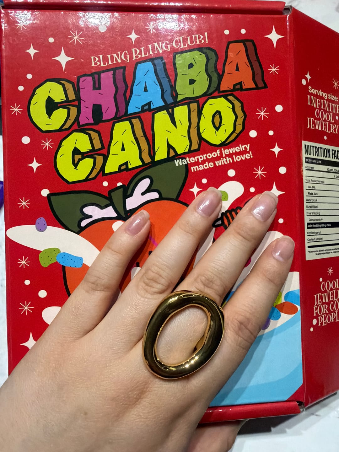 Customer photo review of Anillo Rust