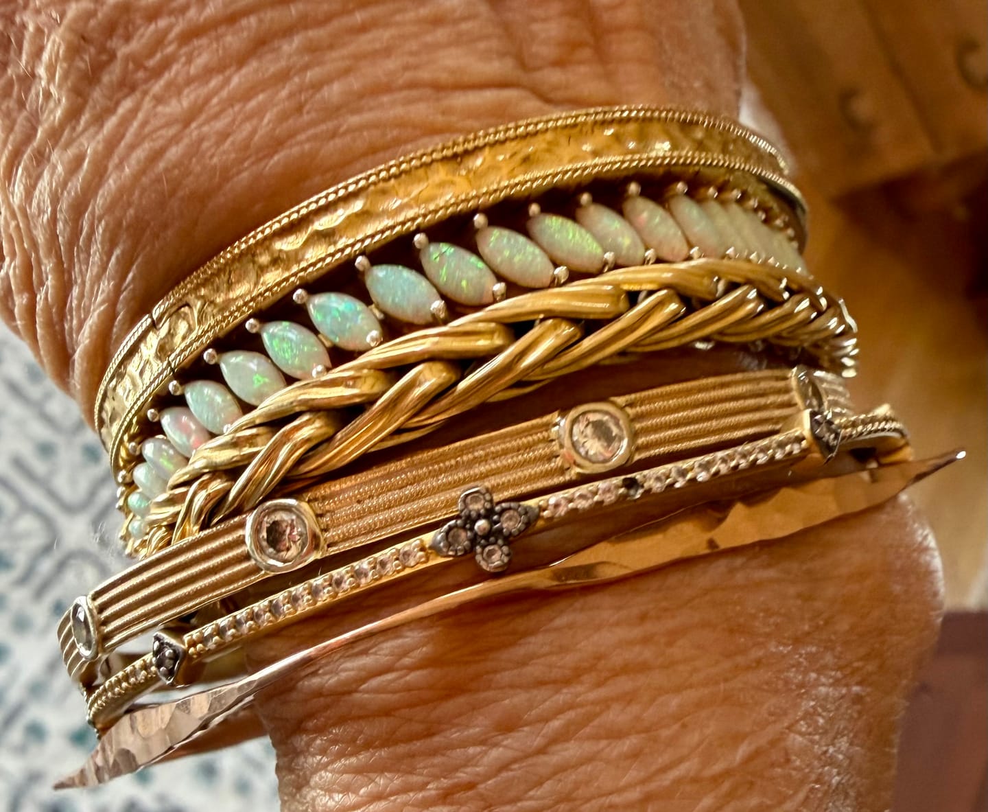 Customer photo review of Regalia Bangle