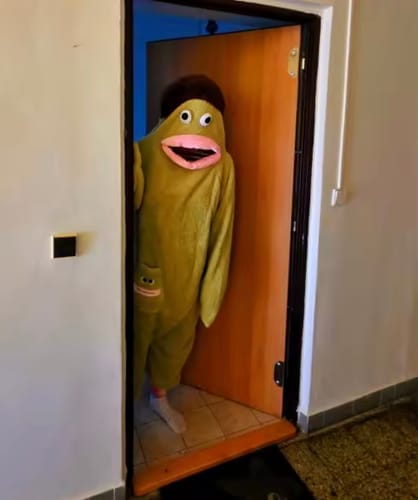 Customer photo review of Cozybeast™ Weird Suit