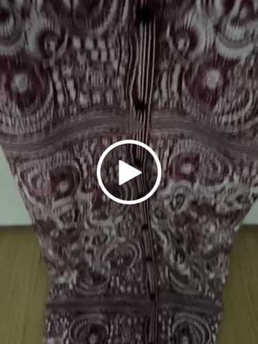 Customer video review of CD 25 Vest Dress Black and White Cotton