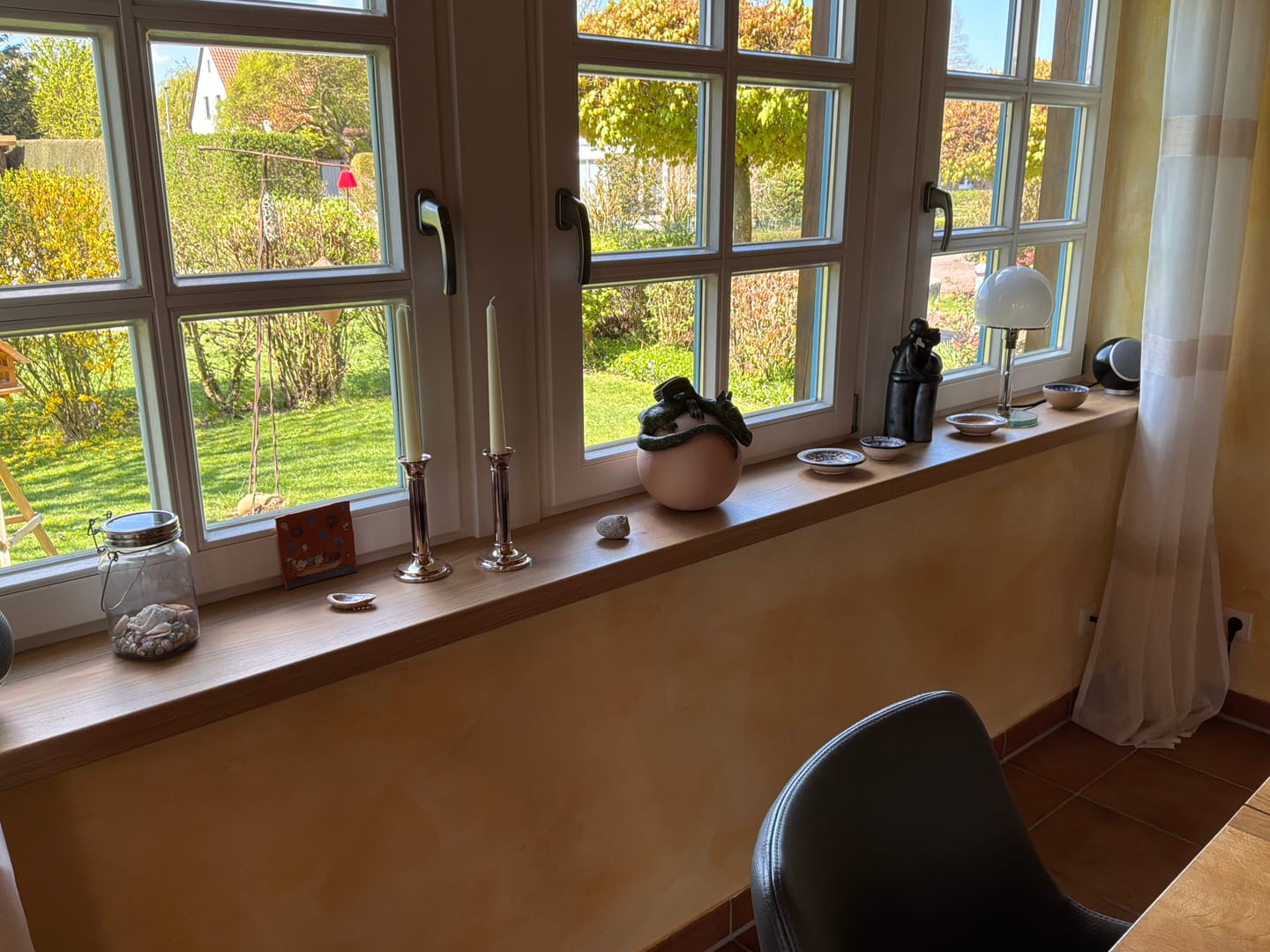 Customer photo review of Aufsatzfensterbank Eiche