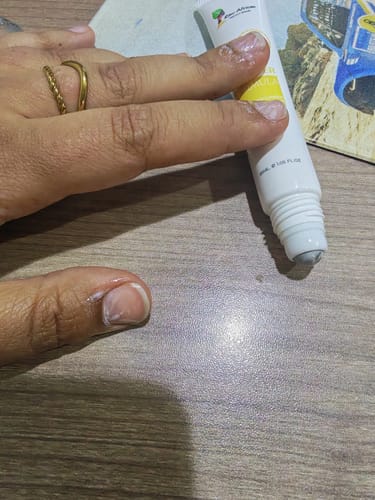 Customer photo review of Nail Booster Lotion