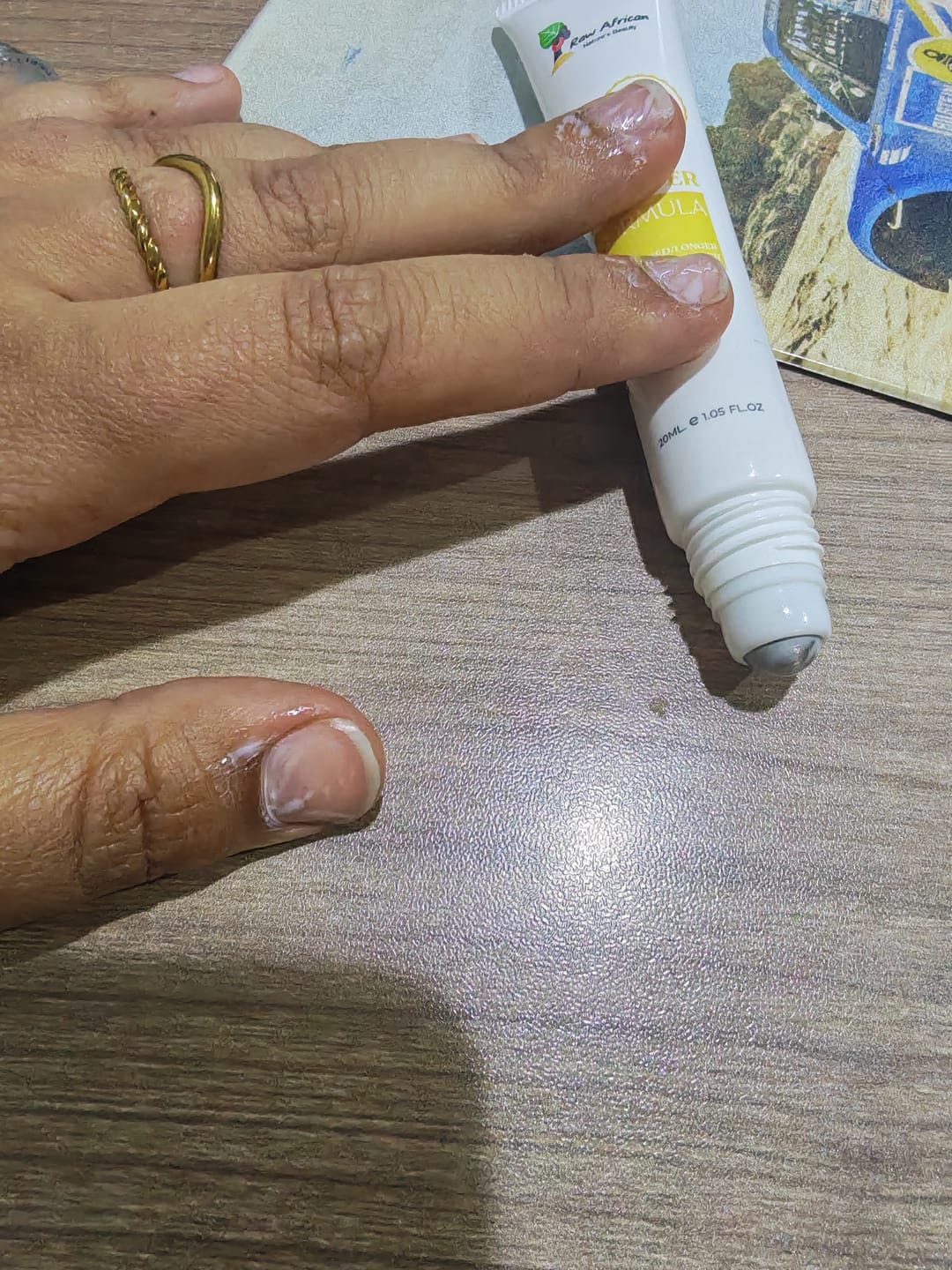 Customer photo review of Nail Booster Lotion
