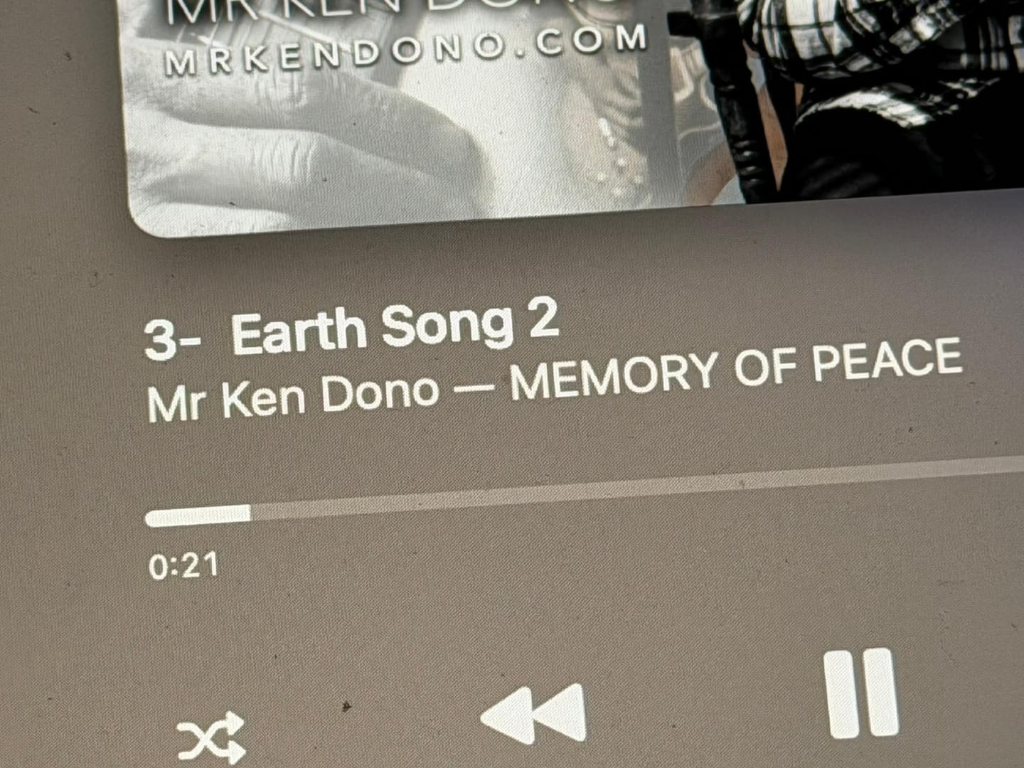 Customer photo review of Memory of Peace