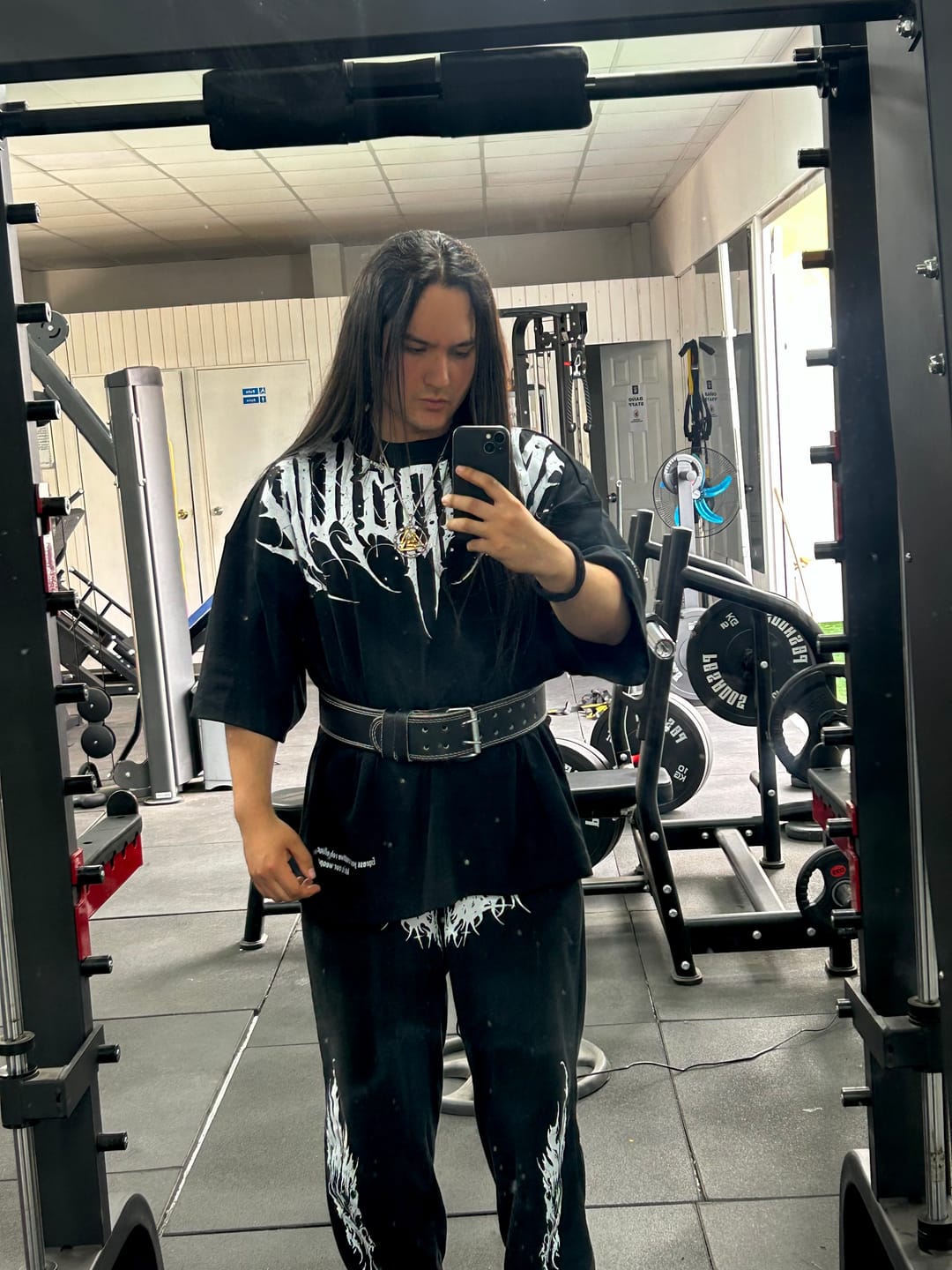 Customer photo review of POLERA BLACK LETTER ART CO.