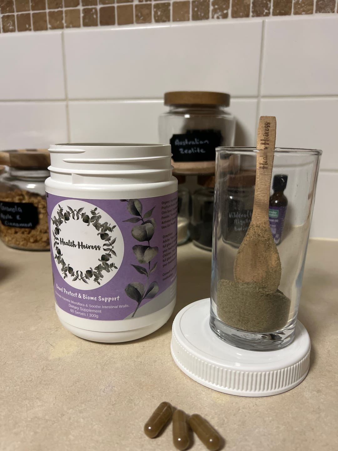 Customer photo review of Gut Harmony & Natural Detox Set
