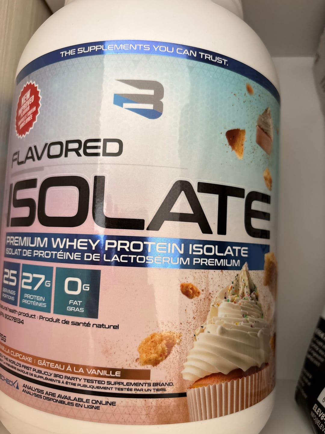 Customer photo review of Believe - Isolate et Collagène Bovin  - 775g