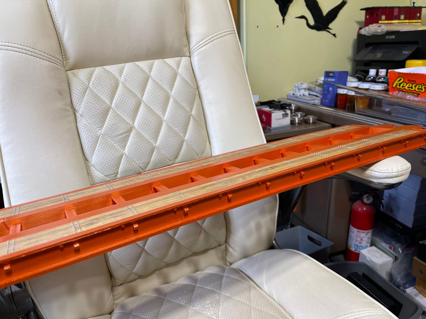 Customer photo review of Dreamsicle Paint Basecoat