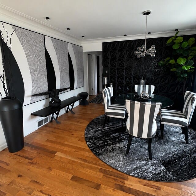 Customer photo review of Bench Legs 107 Draco 16.5" H Modern Metal DIY Furniture