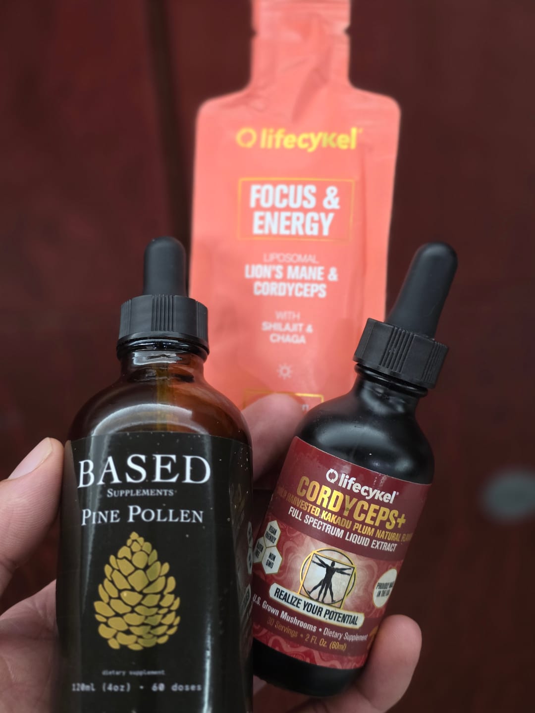Customer photo review of Pine Pollen