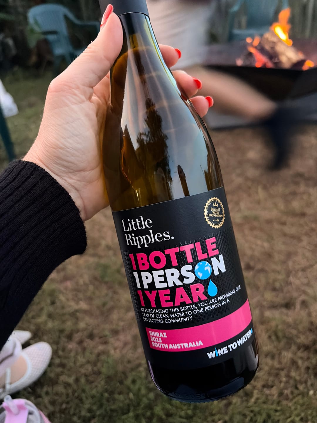 Customer photo review of Shiraz - Single Bottle