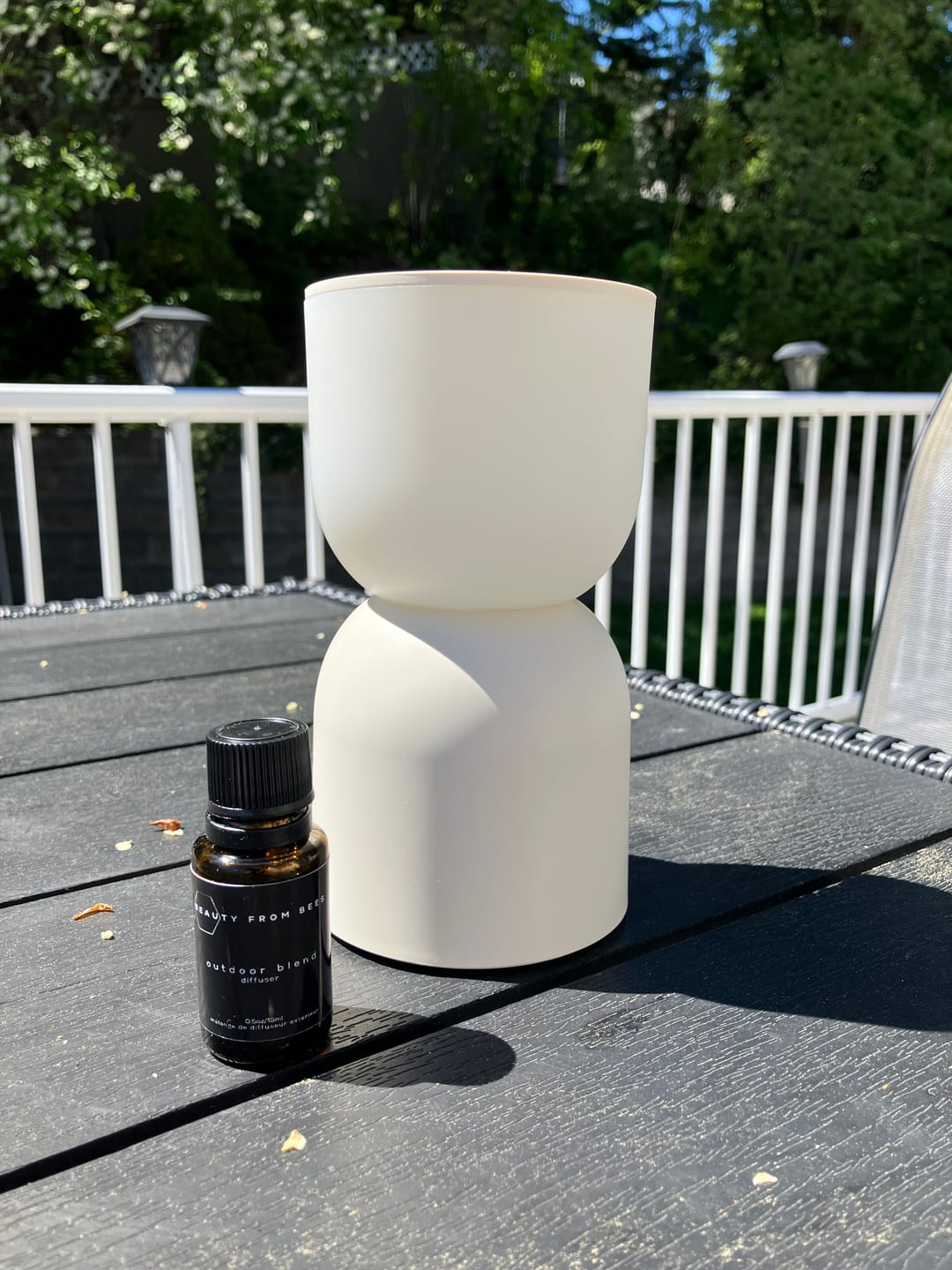 Customer photo review of Outdoor Diffuser Blend - 15ml