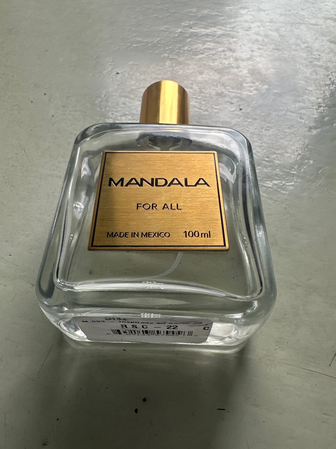 Customer photo review of M.003 - Inspirado en Santal 33