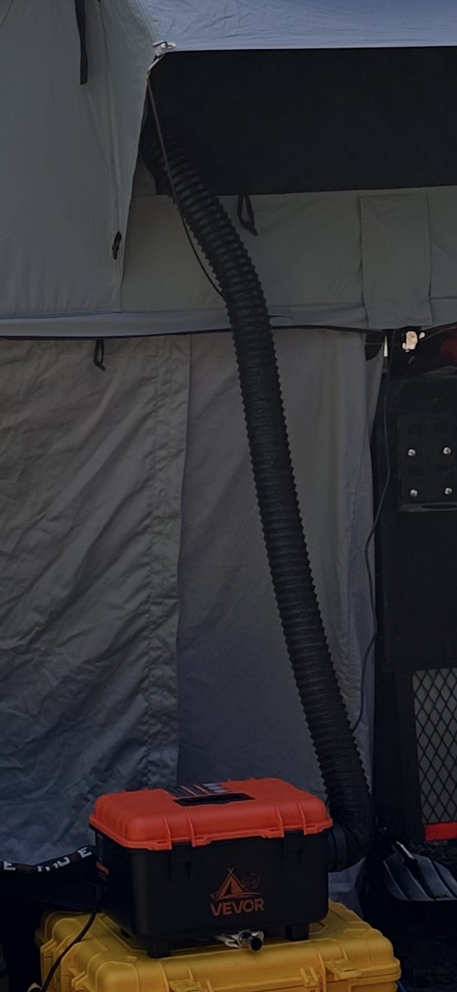 Customer photo review of Chauffage de Tente Camping 8KW