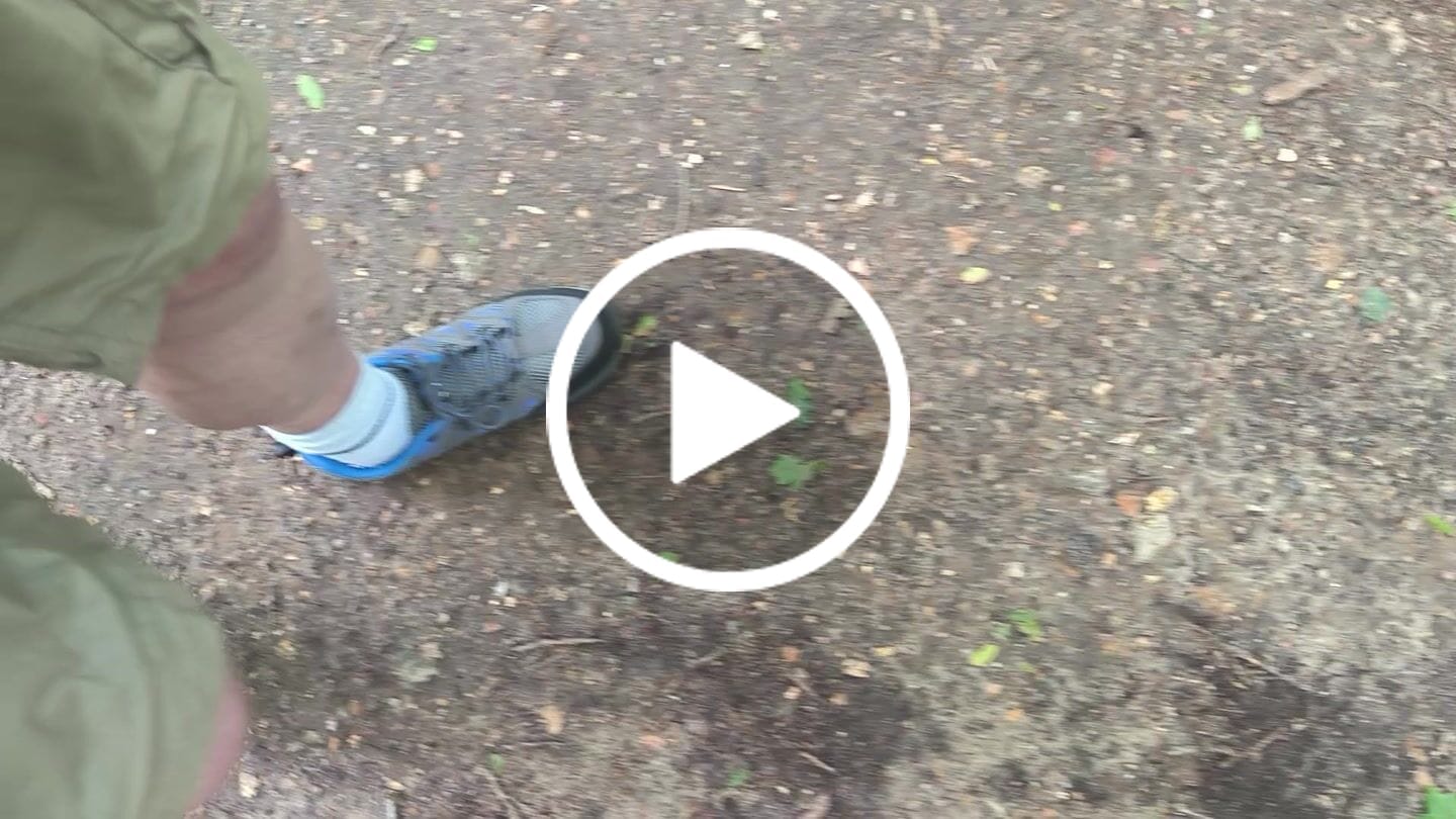 Customer video review of Chaussure Basse Randonnée Homme