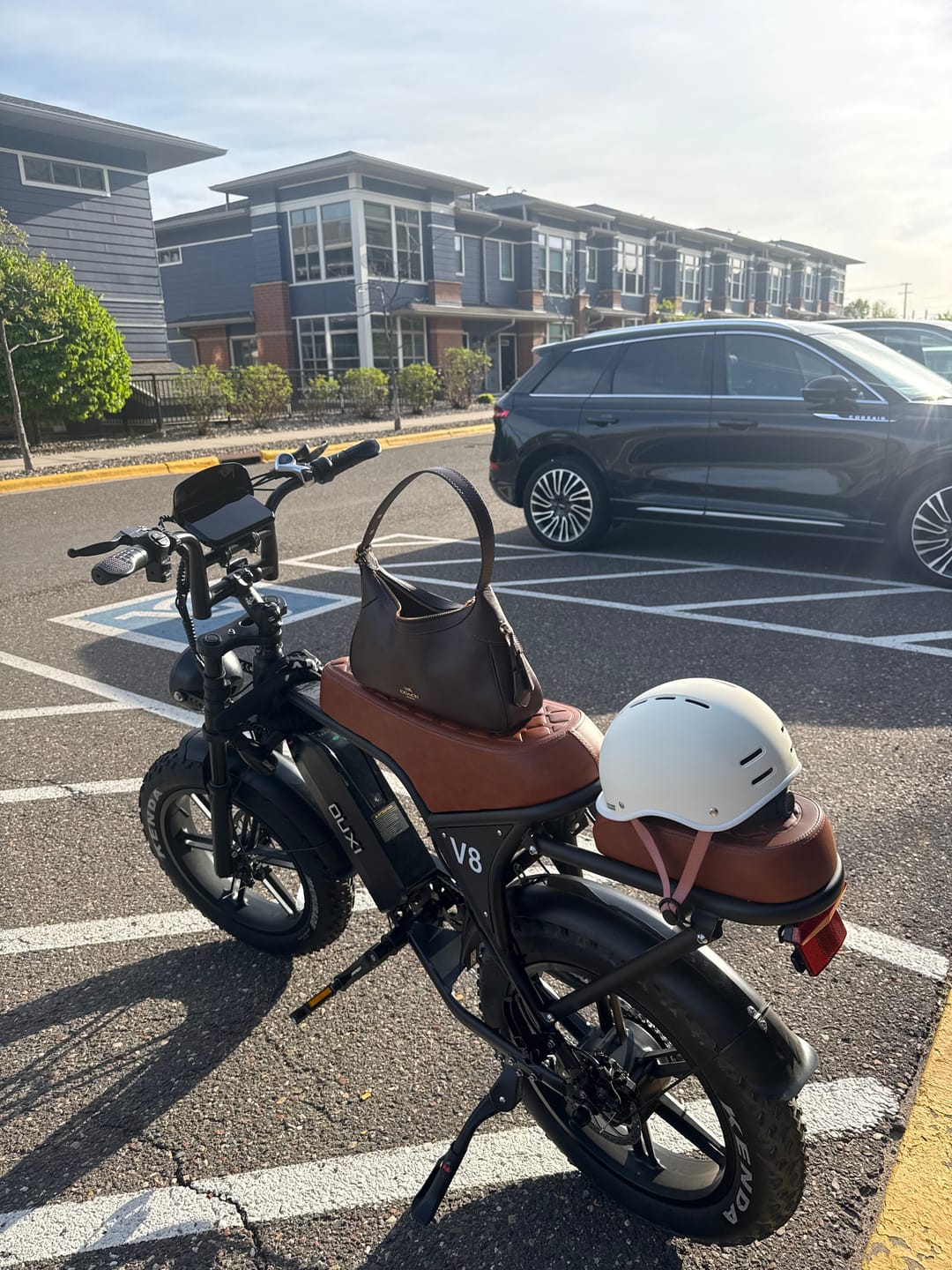 Customer photo review of OUXI V8 750W Fat Tire Electric Bike
