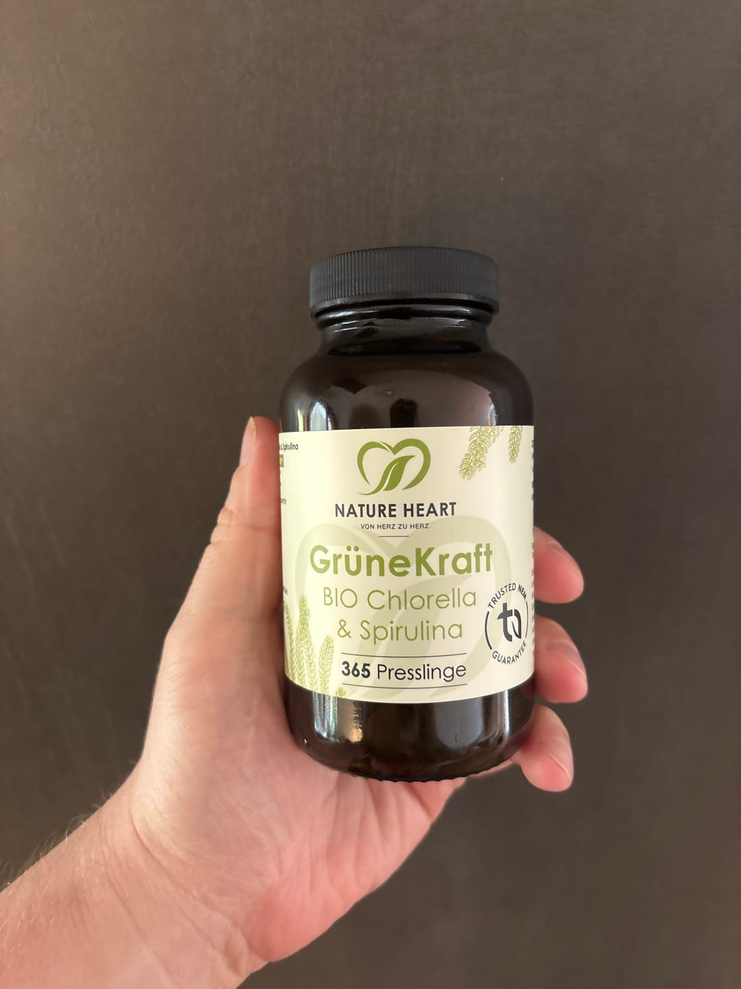 Customer photo review of Grüne Kraft - Bio Chlorella & Spirulina