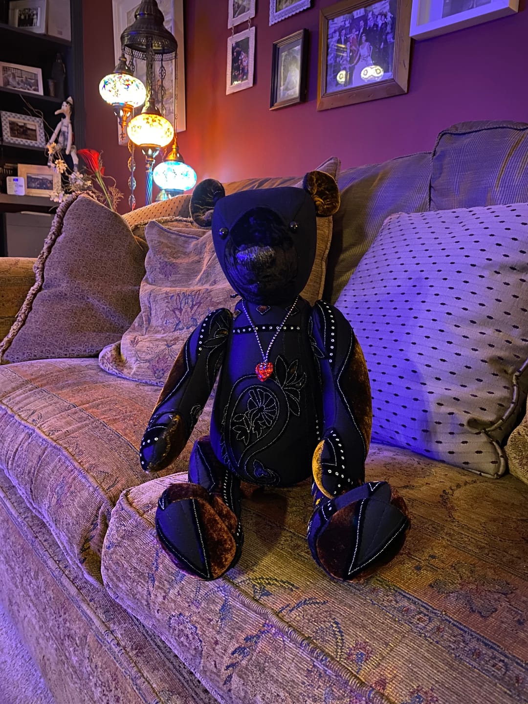 Customer photo review of Memory Bear FREE PATTERN