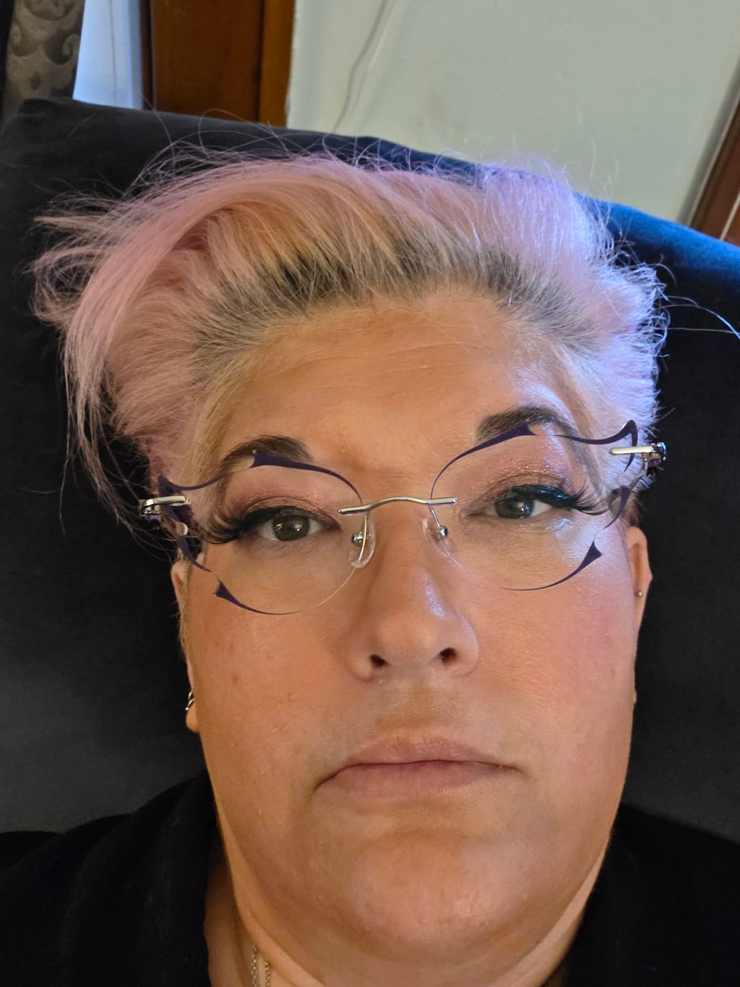 Customer photo review of Flare Eyeglasses