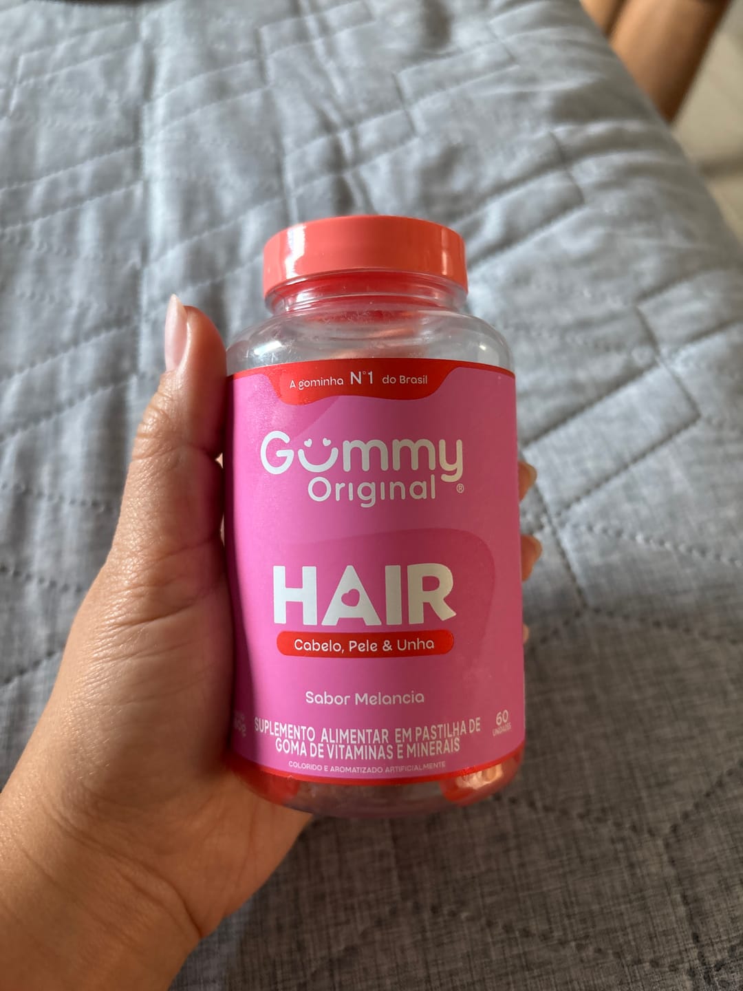 Customer photo review of Gummy Hair® - Sabores