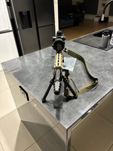 Customer photo review of .308 Muzzle Brake 5/8x24 TPI | Recoil Reduction