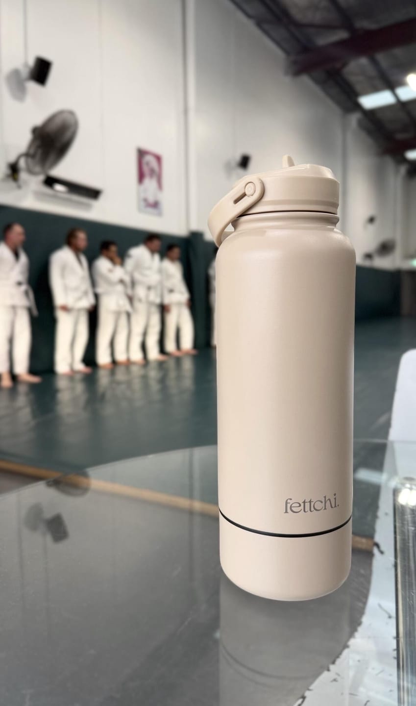 Customer photo review of The Fettchi Bottle - Beige