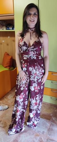 Customer photo review of Tutone Flowers - bordeaux