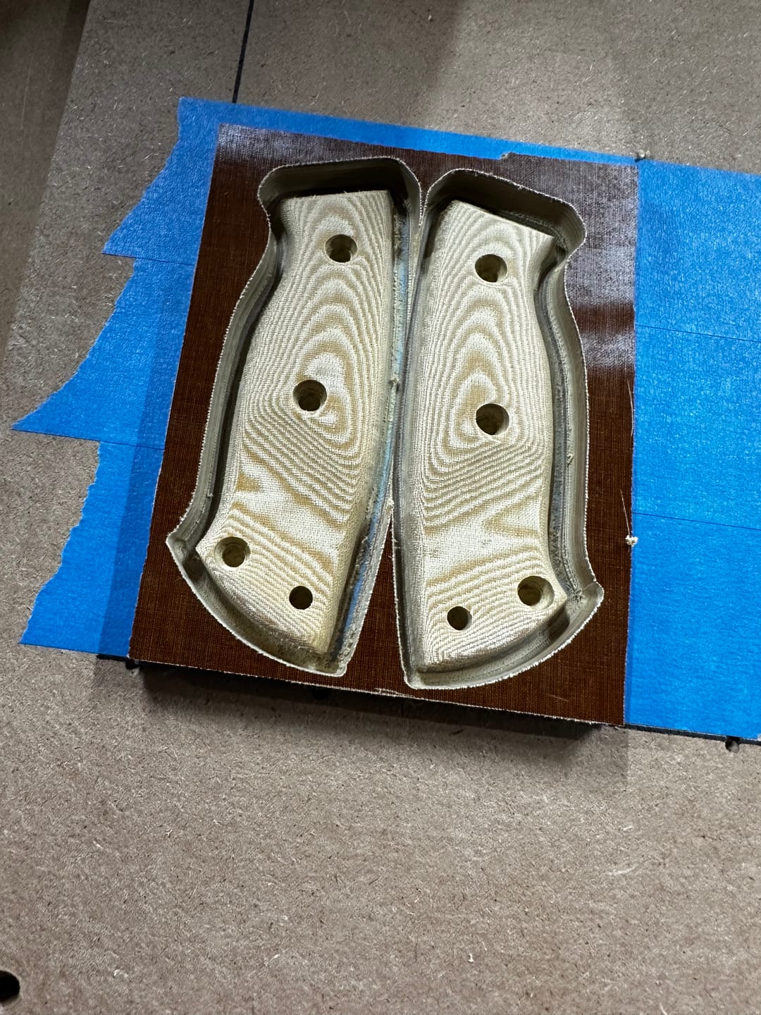Customer photo review of Class 2 – CNC Handle Manufacturing