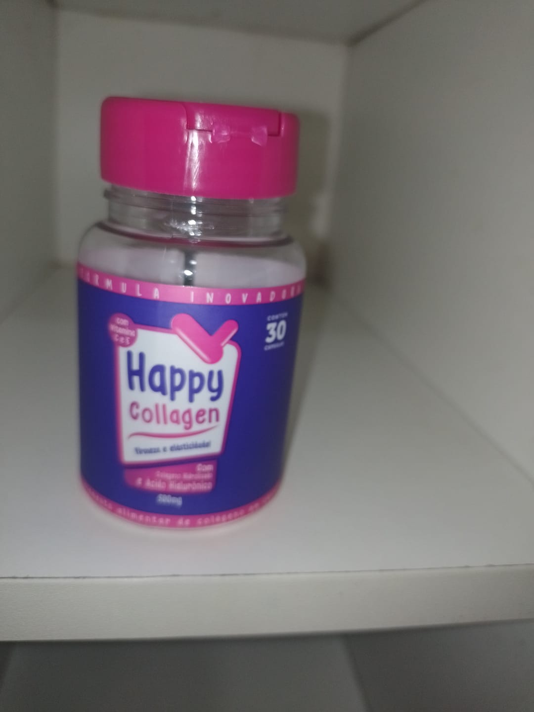 Customer photo review of 1 Pote Colágeno Com Ácido Hialurônico