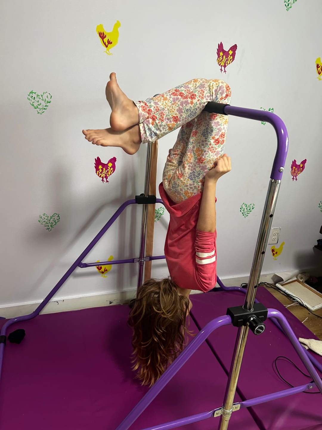 Customer photo review of Kangaroo Hoppers Kids’ Gymnastics kip bar bundle