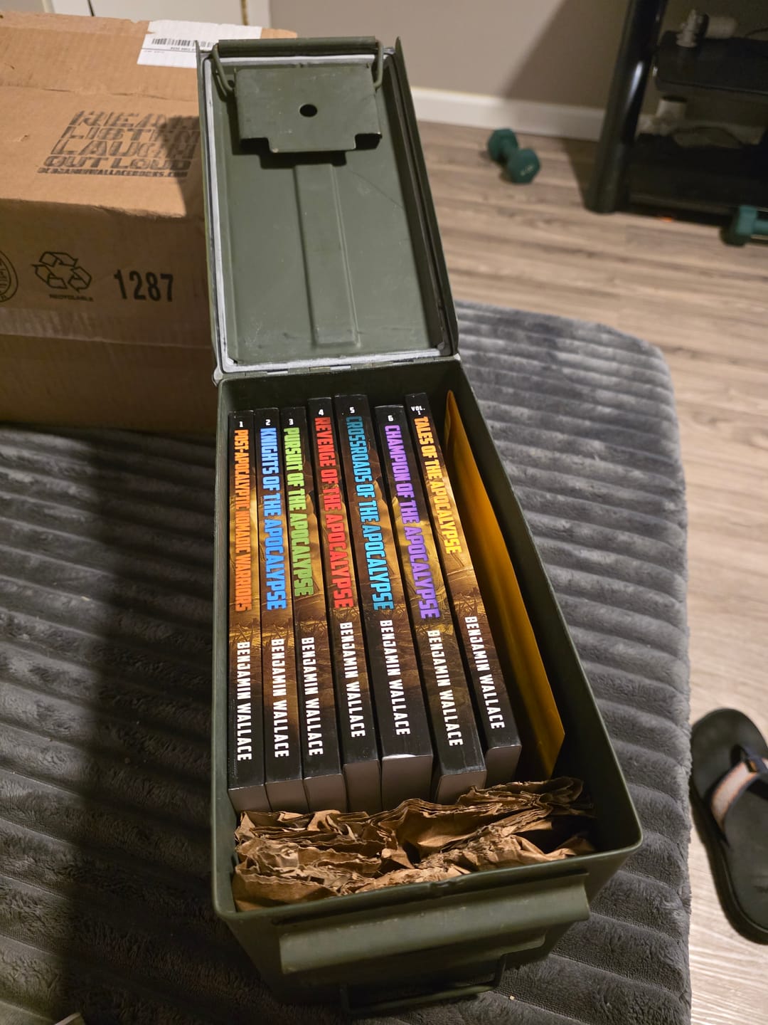 Customer photo review of Duck & Cover Ammo Can