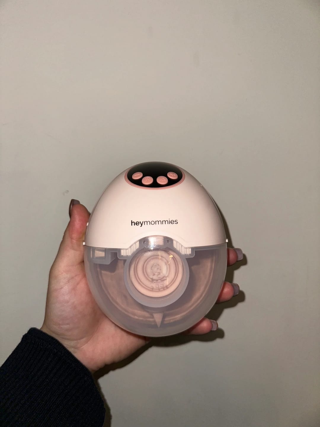 Customer photo review of Draagbare Borstkolf - Heymommies Flow Lite 12