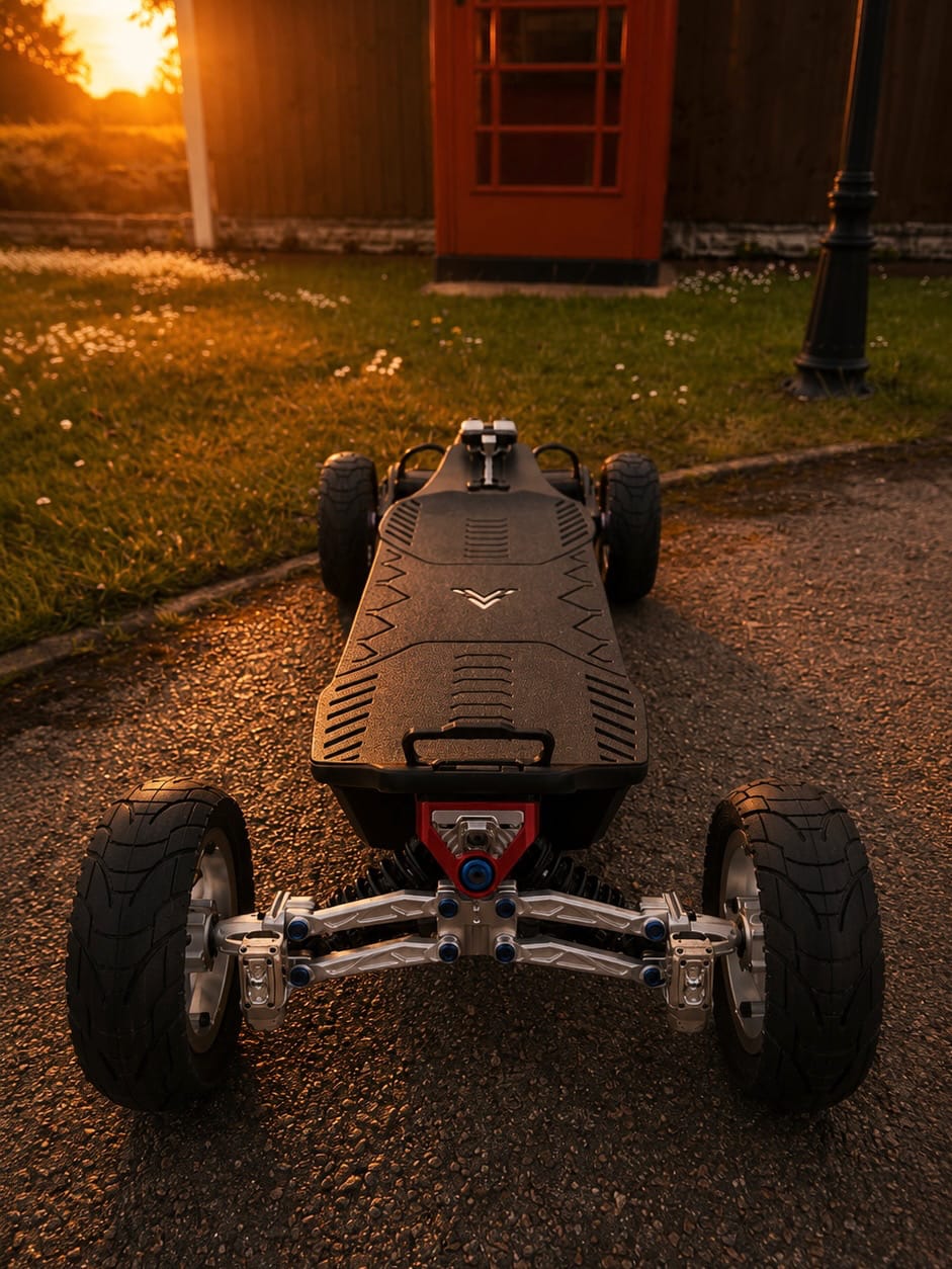 Customer photo review of Acedeck® Horizon Electric Skateboard- Best Independent Suspension Electric Skateboards
