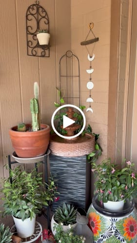 Customer video review of Sandstone Water Fountain Tier Outdoor DISCOUNTED