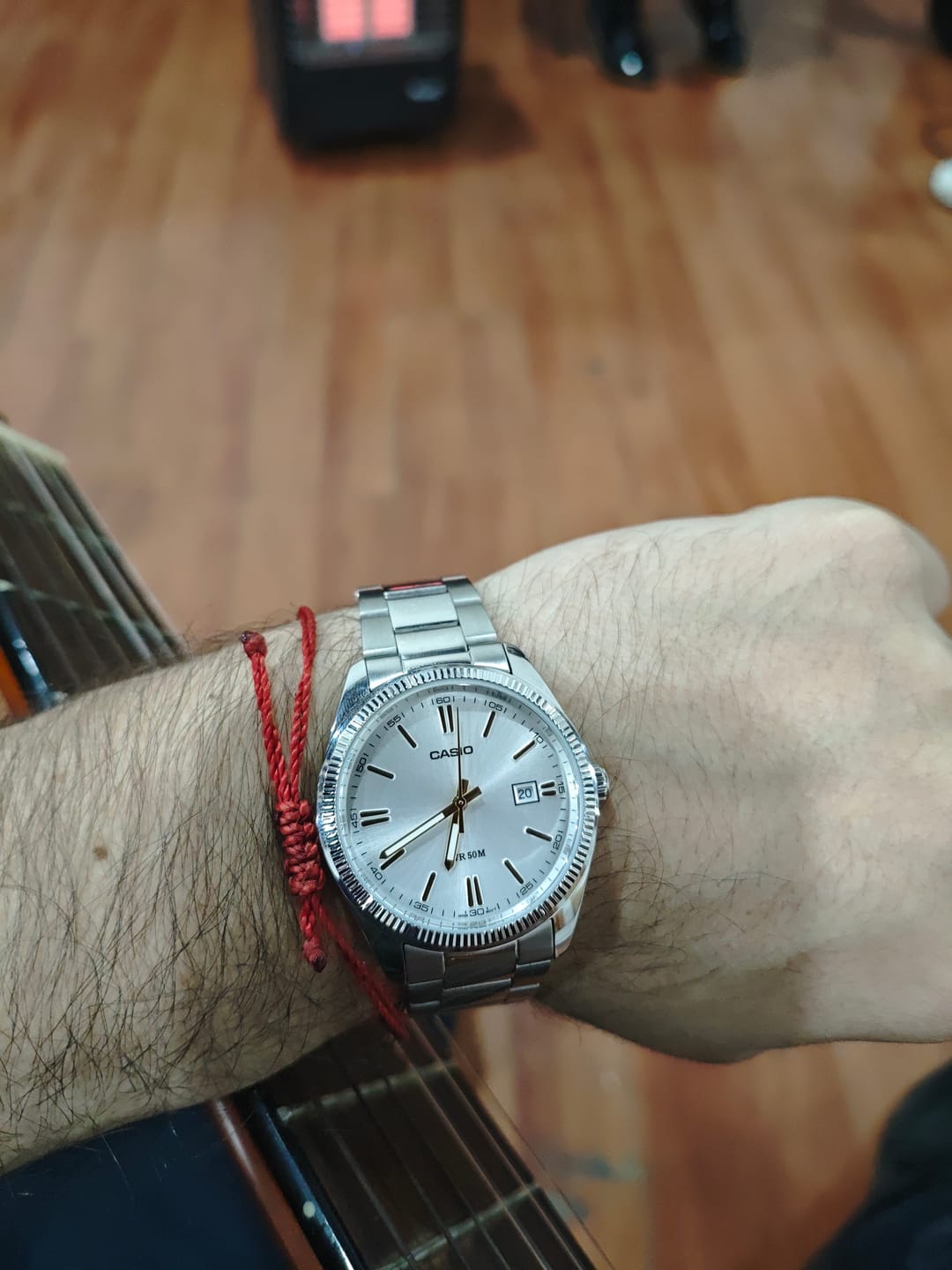 Customer photo review of Reloj Casio Análogo MTP-1302D-7A2V Blanco