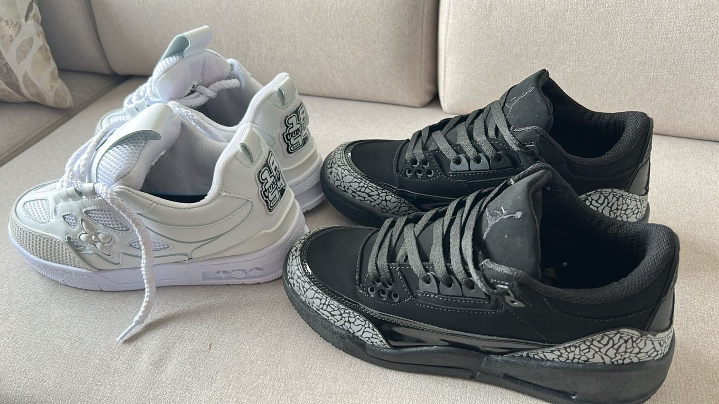 Customer photo review of AIR JORDAN RETRO 3
