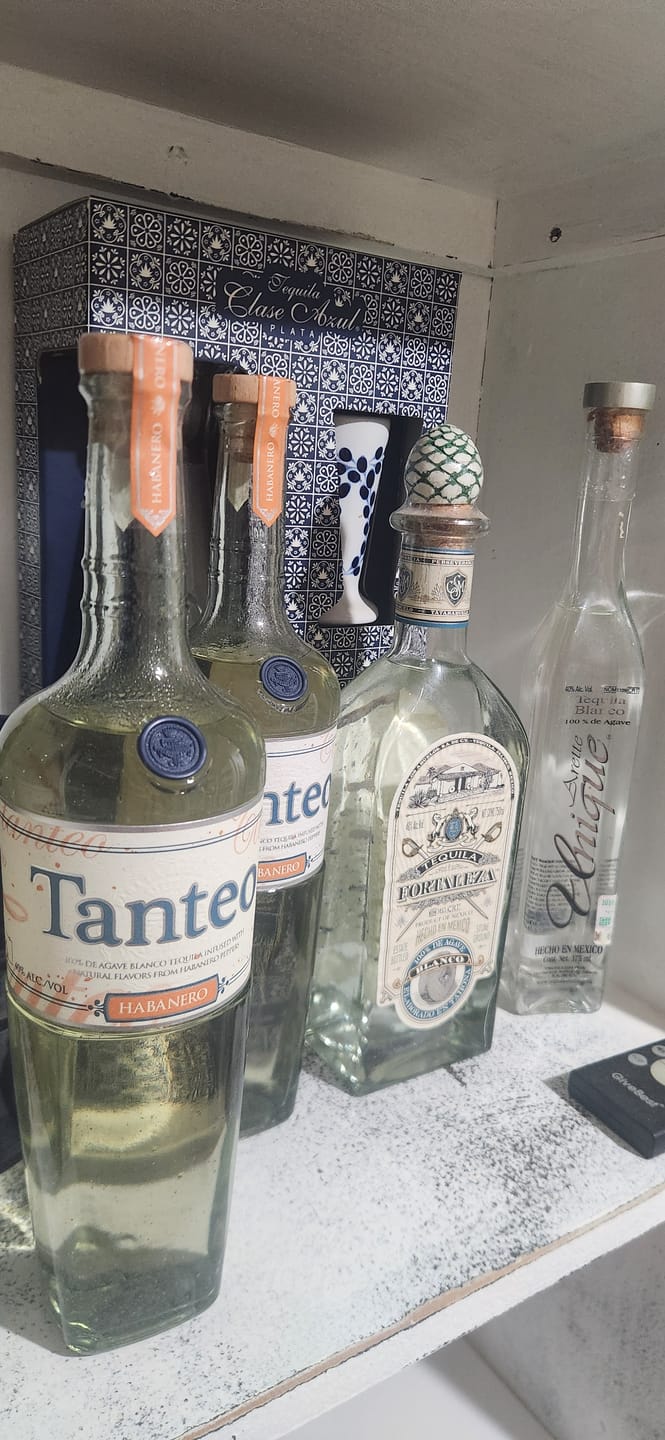 Customer photo review of Tanteo Habanero Tequila (750ml)