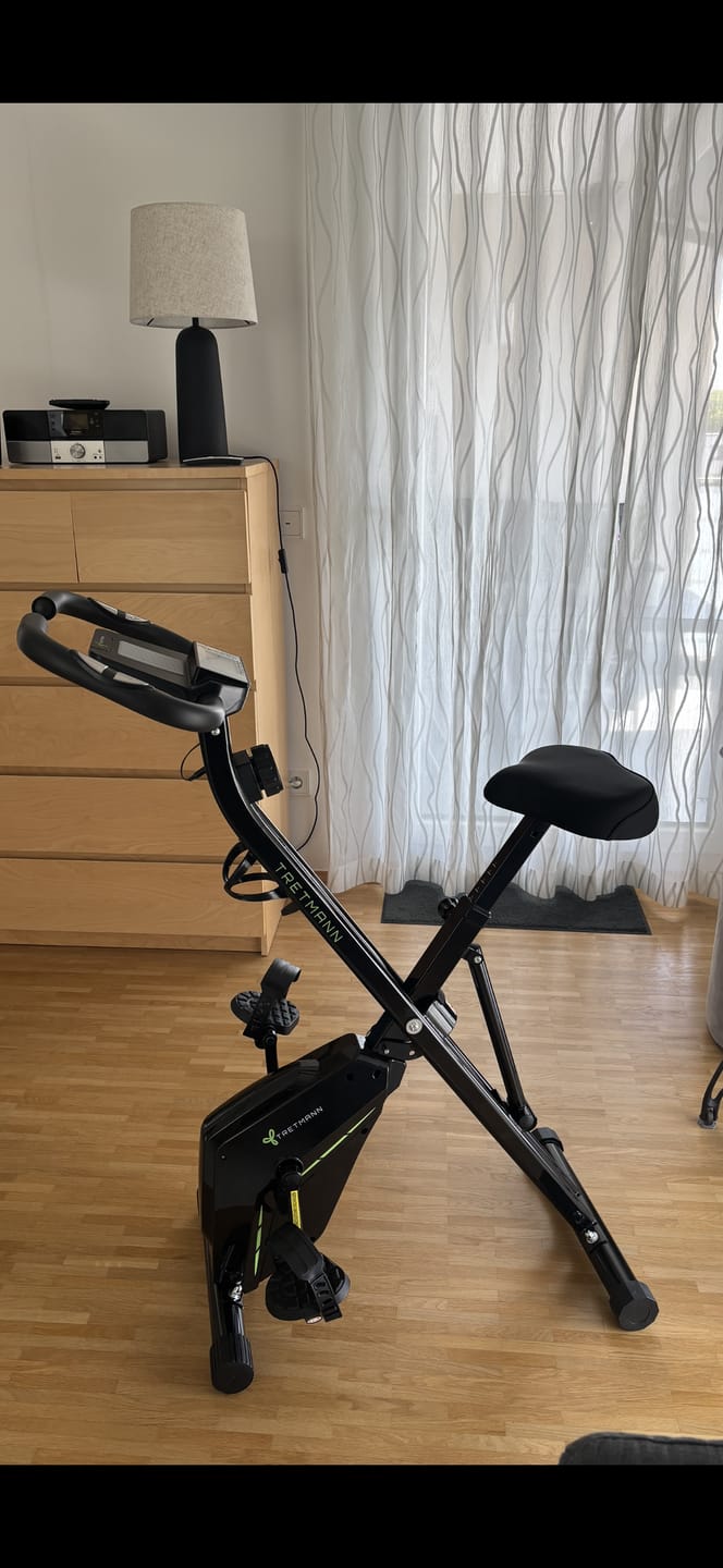 Customer photo review of Tretmann HOME - Klappbarer Heimtrainer