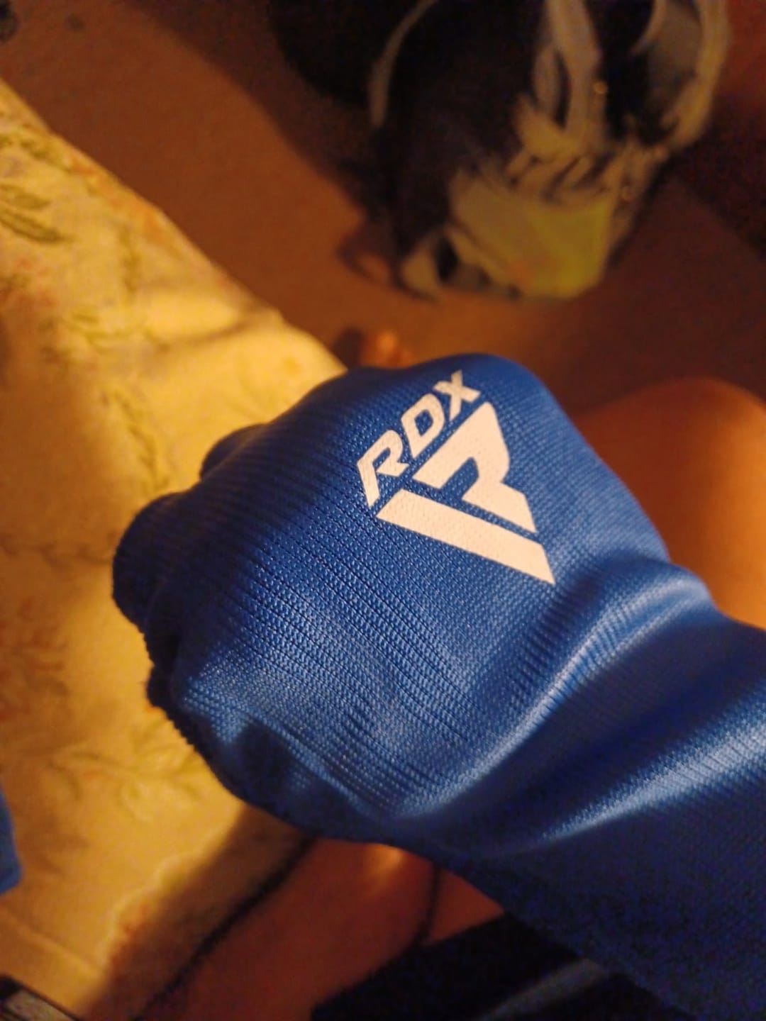 Customer photo review of Guantes Interiores para Boxeo, MMA, Muay Thai RDX HI