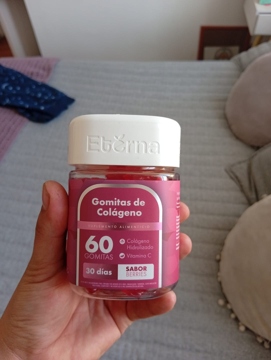Customer photo review of Gomitas de Colágeno y Vitamina C | Suscripción